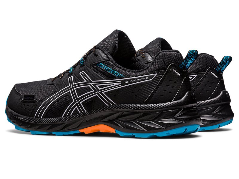 Asics Gel-ventuRE 9 Waterproof Tenisiće Muške Crne Ljubičaste | RS1311-874