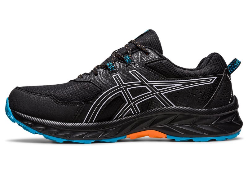 Asics Gel-ventuRE 9 Waterproof Tenisiće Muške Crne Ljubičaste | RS1311-874