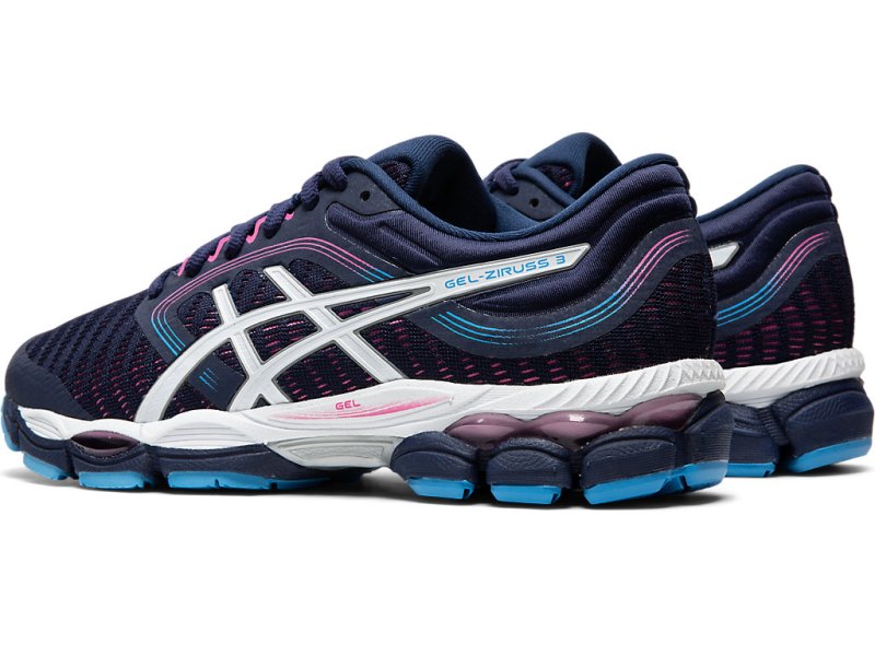 Asics Gel-ziruss 3 Tenisiće Ženske Tamnoplave Bijele | RS0326-207