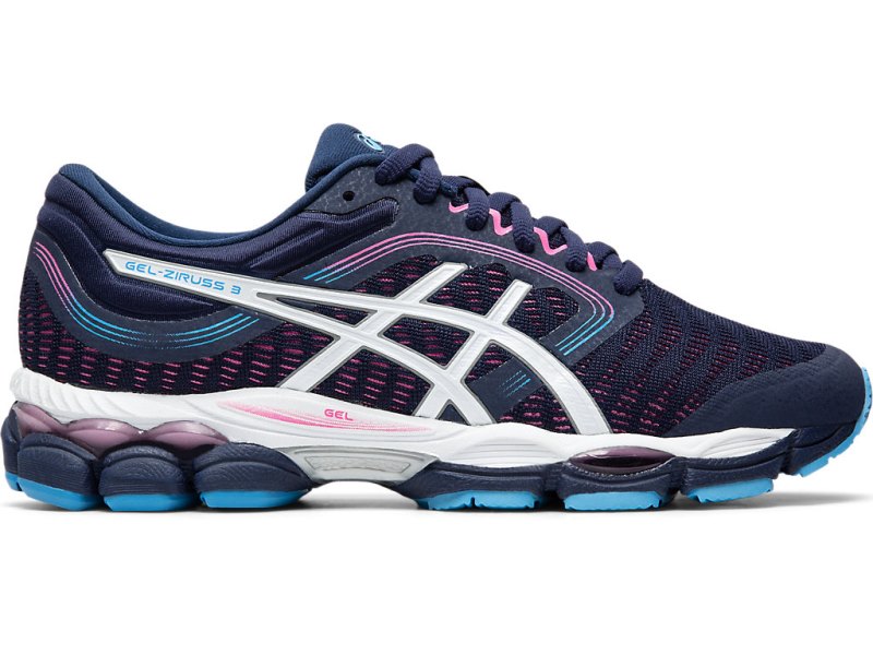 Asics Gel-ziruss 3 Tenisiće Ženske Tamnoplave Bijele | RS0326-207