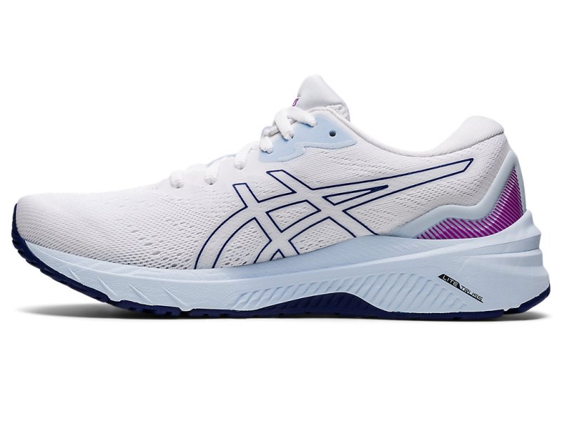 Asics Gt-1000 11 (D) Tenisiće Ženske Bijele Plave | RS3421-301