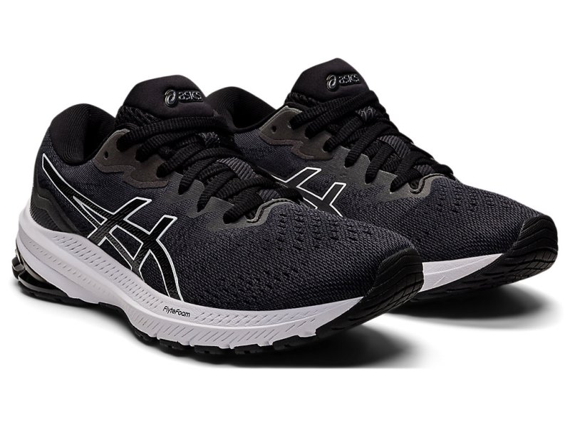 Asics Gt-1000 11 (D) Tenisiće Ženske Crne Bijele | RS7059-535