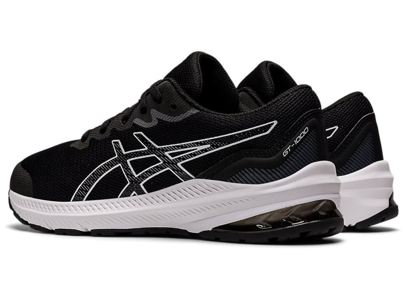 Asics Gt-1000 11 Sports Patike Dječje Crne Bijele | RS3822-438