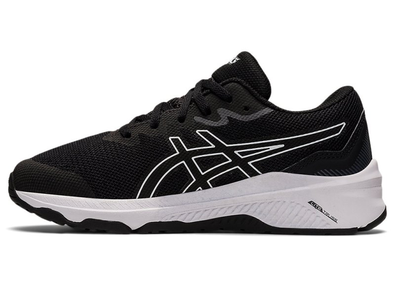 Asics Gt-1000 11 Sports Patike Dječje Crne Bijele | RS3822-438