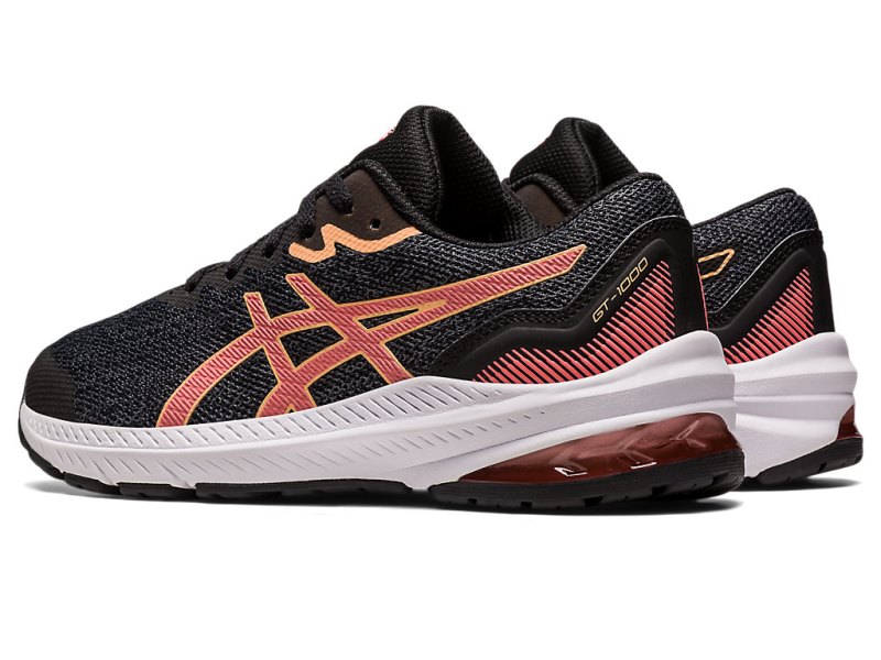 Asics Gt-1000 11 Sports Patike Dječje Crne Koraljne | RS4497-109