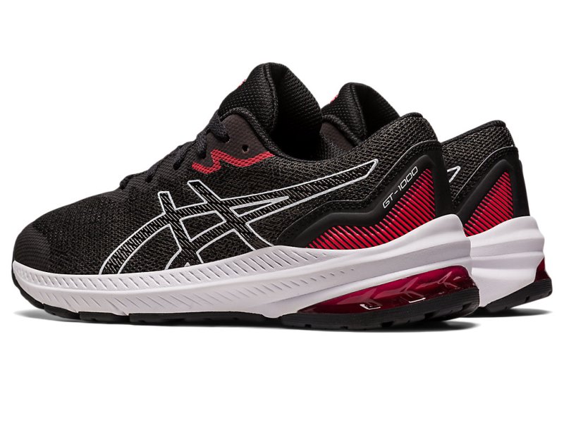 Asics Gt-1000 11 Sports Patike Dječje Crne Crvene | RS7823-198