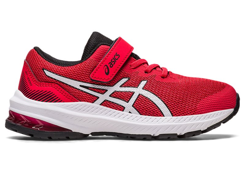 Asics Gt-1000 11 Sports Patike Dječje Crvene Bijele | RS0983-060