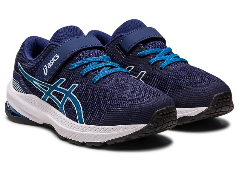 Asics Gt-1000 11 Sports Patike Dječje Indigo Plave Plave | RS3858-789