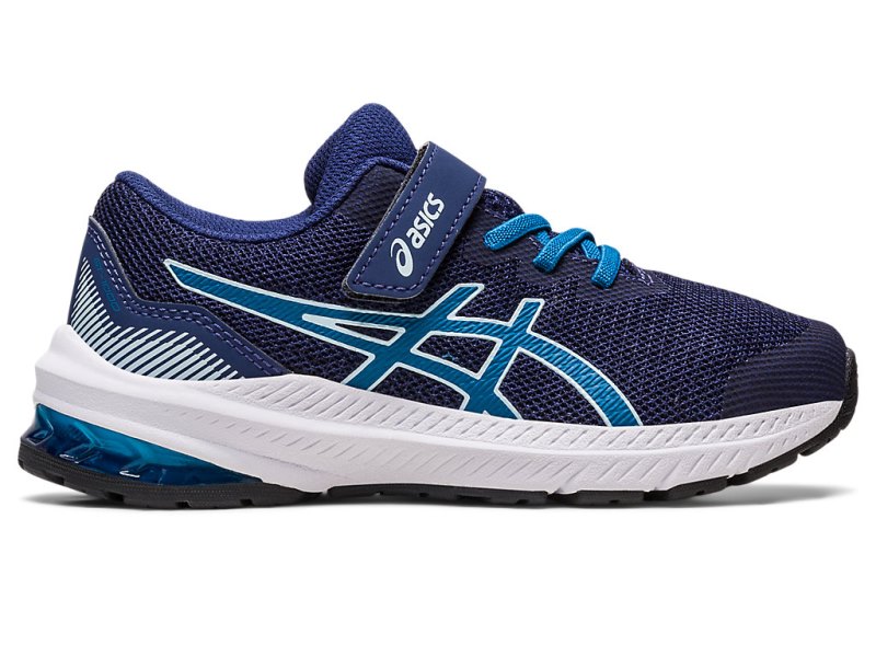 Asics Gt-1000 11 Sports Patike Dječje Indigo Plave Plave | RS3858-789