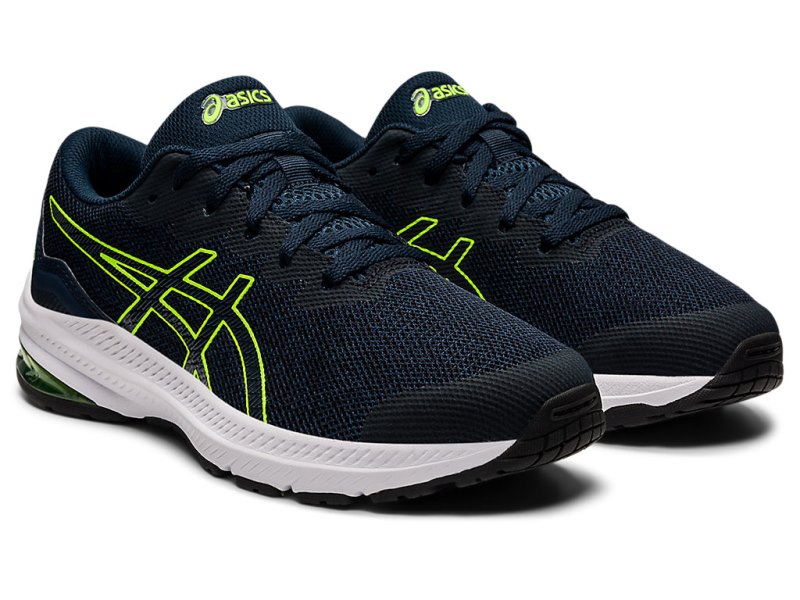 Asics Gt-1000 11 Sports Patike Dječje Plave Zelene | RS0830-202