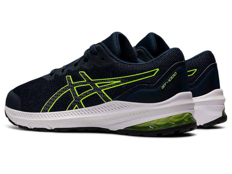 Asics Gt-1000 11 Sports Patike Dječje Plave Zelene | RS0830-202