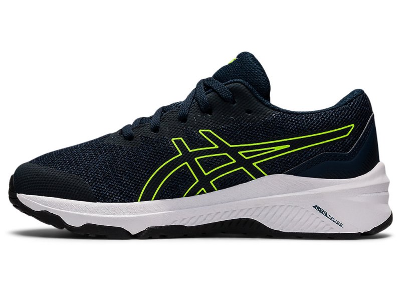 Asics Gt-1000 11 Sports Patike Dječje Plave Zelene | RS0830-202