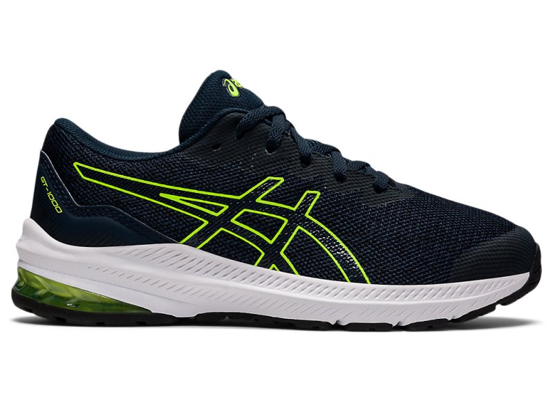 Asics Gt-1000 11 Sports Patike Dječje Plave Zelene | RS0830-202