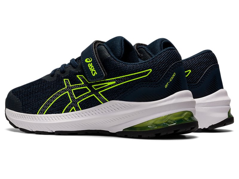 Asics Gt-1000 11 Sports Patike Dječje Plave Zelene | RS0898-181