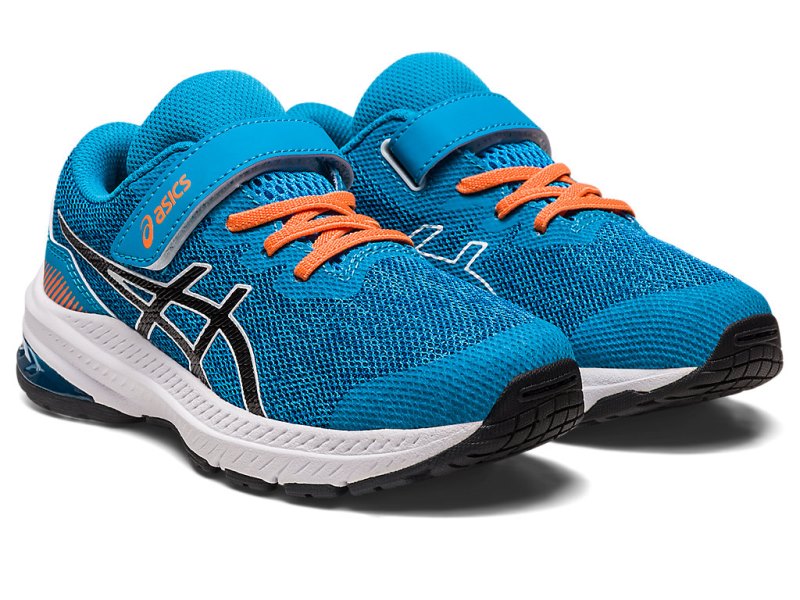 Asics Gt-1000 11 Sports Patike Dječje Plave Crne | RS6488-484