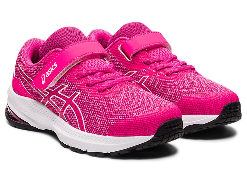 Asics Gt-1000 11 Sports Patike Dječje Roze Bijele | RS2523-696