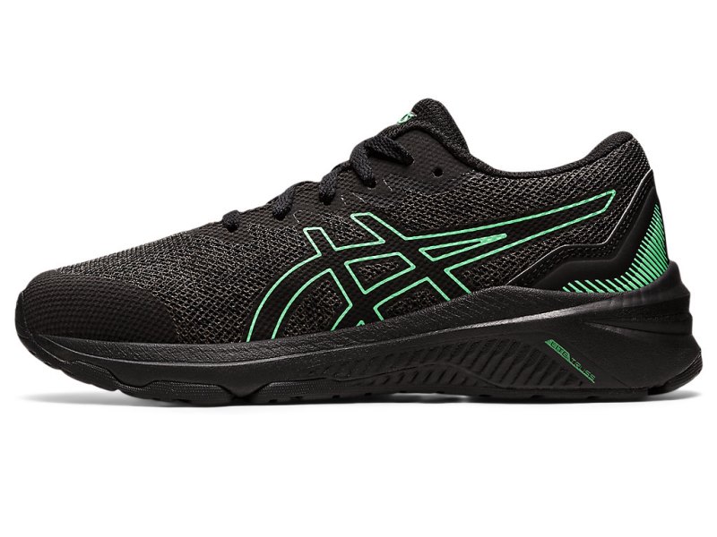 Asics Gt-1000 11 Sports Patike Dječje Tamno Sive Tirkizne | RS1543-328