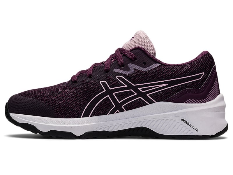 Asics Gt-1000 11 Sports Patike Dječje Tamno Ljubičaste Roze | RS3271-558