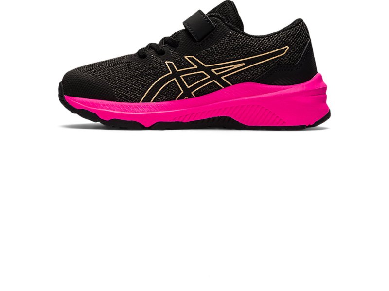 Asics Gt-1000 11 Sports Patike Dječje Tamno Sive Žute | RS8406-544