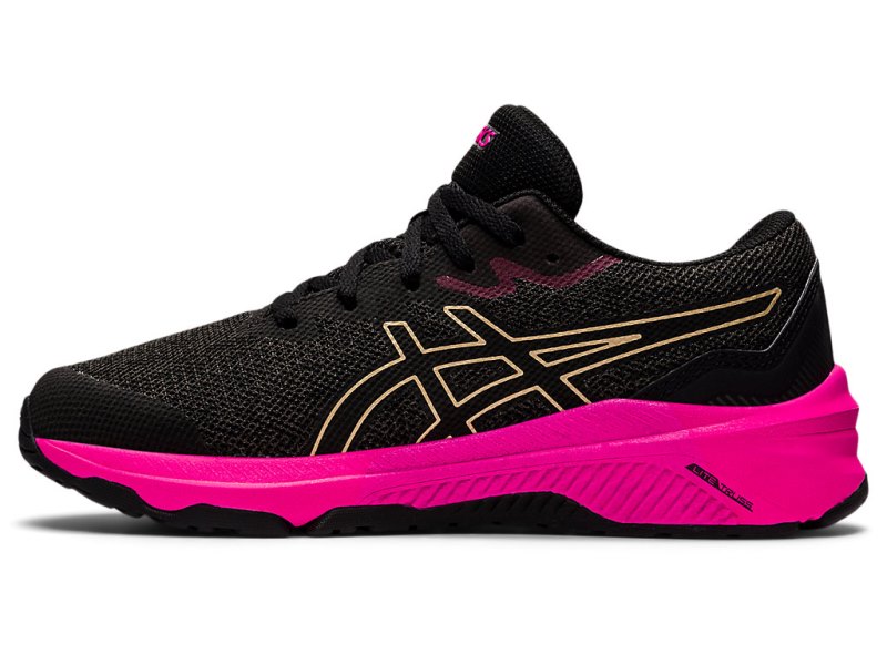 Asics Gt-1000 11 Sports Patike Dječje Tamno Sive Žute | RS8688-030