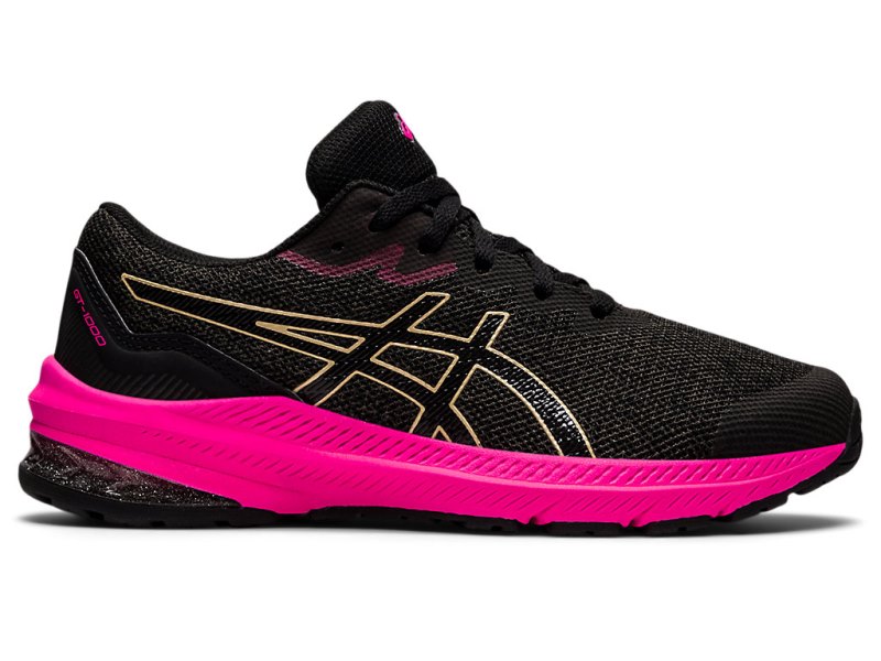 Asics Gt-1000 11 Sports Patike Dječje Tamno Sive Žute | RS8688-030