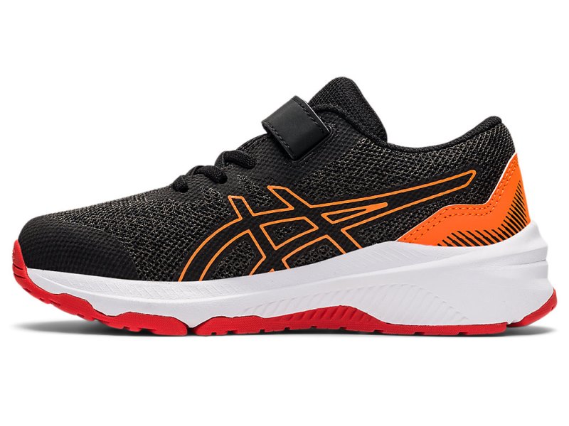 Asics Gt-1000 11 Sports Patike Dječje Tamno Sive Crvene | RS9979-731