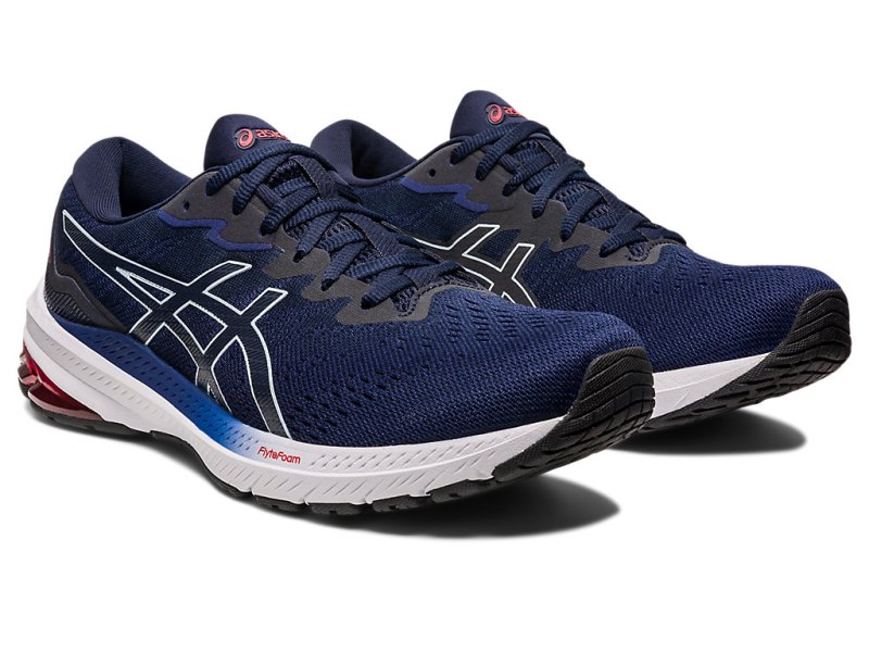 Asics Gt-1000 11 Tenisiće Muške Indigo Plave Crne | RS7438-662