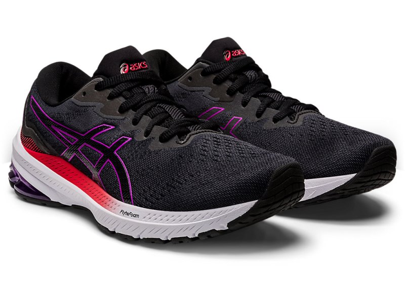 Asics Gt-1000 11 Tenisiće Ženske Crne Ljubičaste | RS2662-953