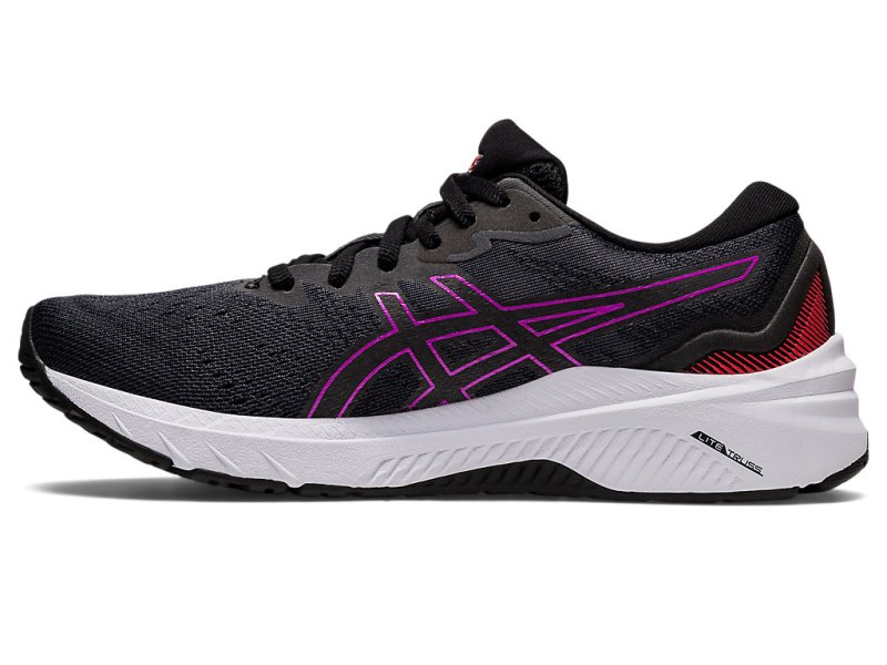 Asics Gt-1000 11 Tenisiće Ženske Crne Ljubičaste | RS2662-953