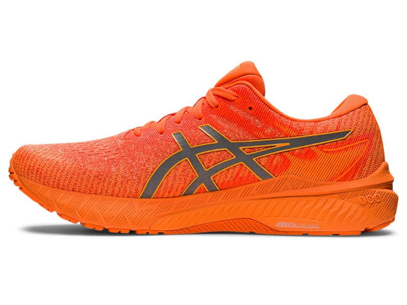 Asics Gt-2000 10 Lite-show Tenisiće Muške Sive Narančaste | RS4424-495