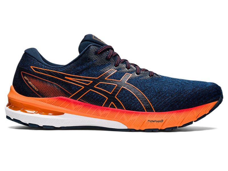 Asics Gt-2000 10 Tenisiće Muške Plave Narančaste | RS8647-418