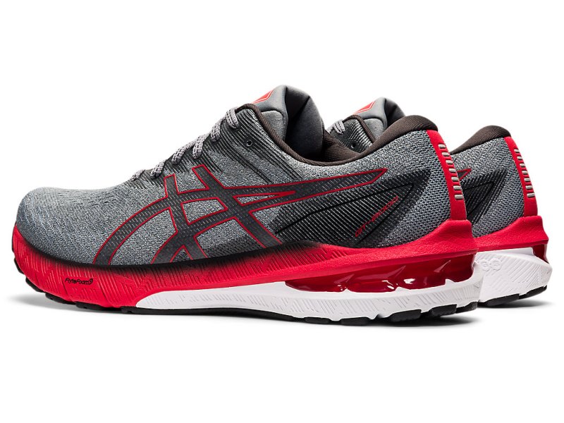 Asics Gt-2000 10 Tenisiće Muške Sive Crvene | RS5510-613