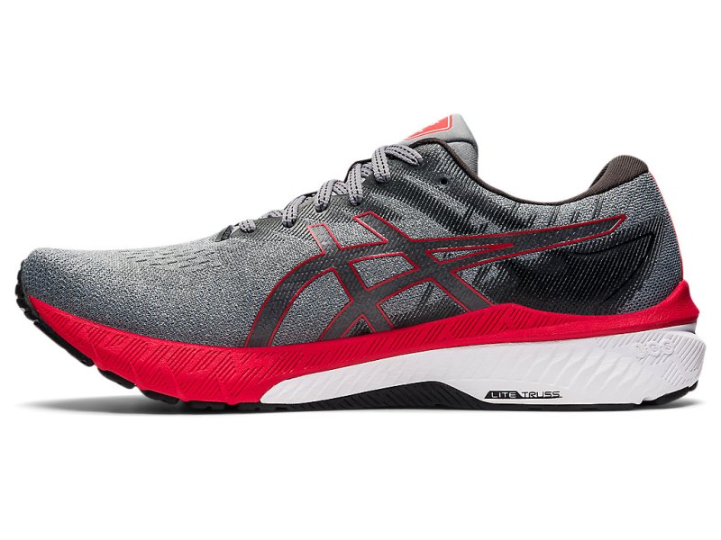 Asics Gt-2000 10 Tenisiće Muške Sive Crvene | RS5510-613