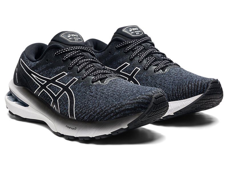 Asics Gt-2000 10 Tenisiće Ženske Crne Bijele | RS2667-795