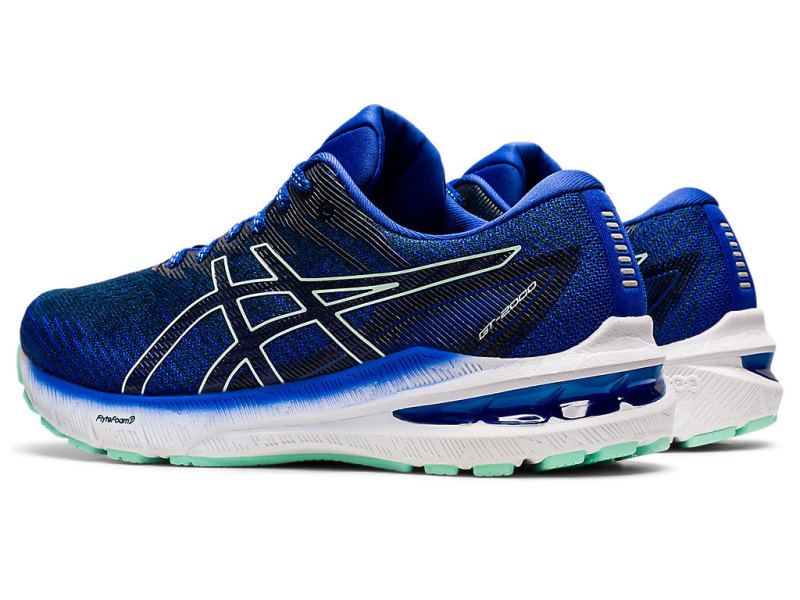 Asics Gt-2000 10 Tenisiće Ženske Plave Svijetlo Zelene | RS3828-462