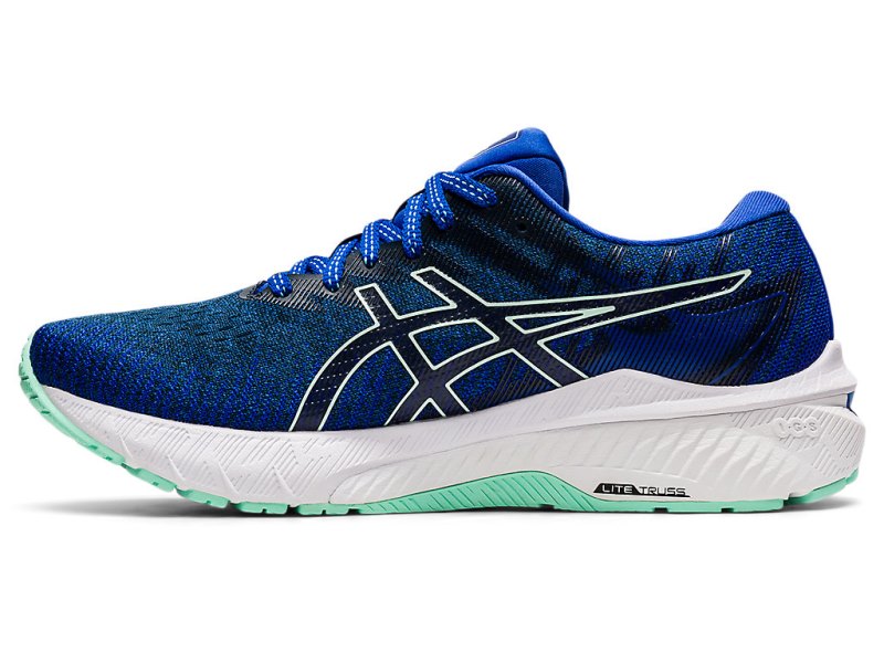 Asics Gt-2000 10 Tenisiće Ženske Plave Svijetlo Zelene | RS3828-462