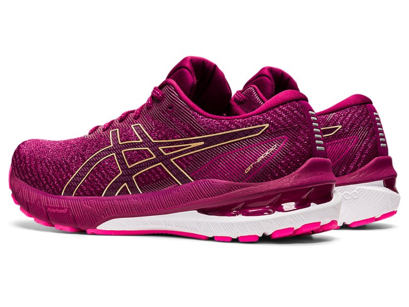 Asics Gt-2000 10 Tenisiće Ženske Roze Žute | RS5320-361