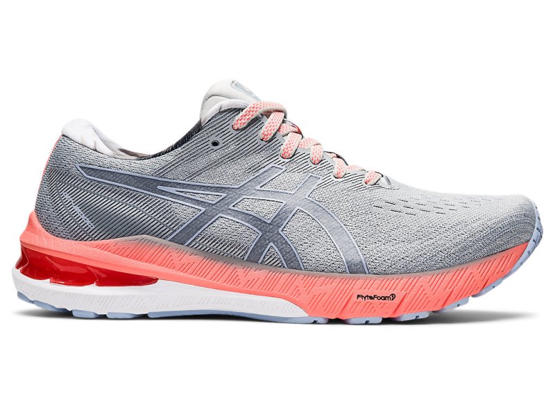 Asics Gt-2000 10 Tenisiće Ženske Sive Svijetlo Plave | RS2312-286