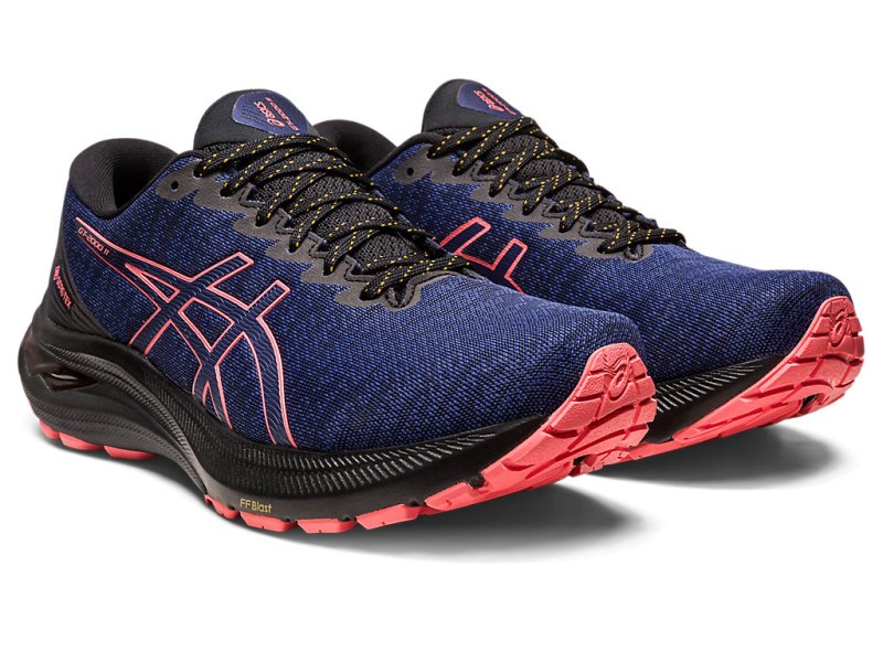 Asics Gt-2000 11 GTX Tenisiće Ženske Crne Indigo Plave | RS8085-687