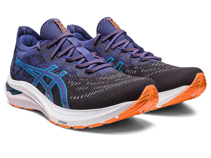 Asics Gt-2000 11 Mk Knit Tenisiće Muške Crne Indigo Plave | RS3675-033