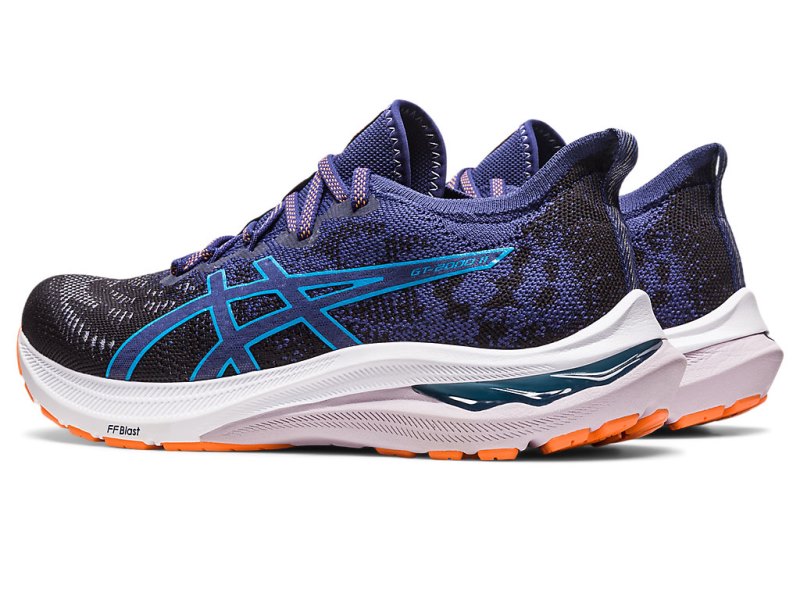 Asics Gt-2000 11 Mk Knit Tenisiće Muške Crne Indigo Plave | RS3675-033