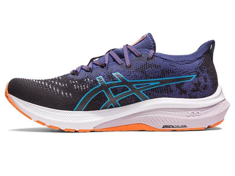 Asics Gt-2000 11 Mk Knit Tenisiće Muške Crne Indigo Plave | RS3675-033