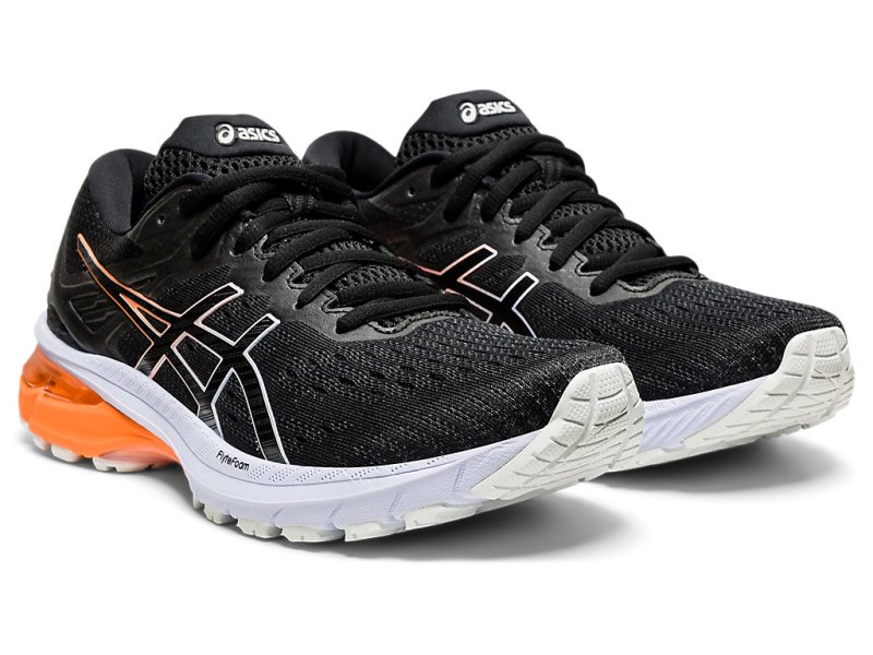 Asics Gt-2000 9 (D) Tenisiće Ženske Crne Ljubičaste | RS0275-889