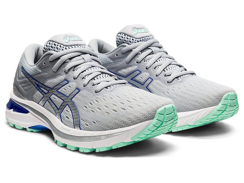 Asics Gt-2000 9 Tenisiće Ženske Sive Srebrne | RS2296-253