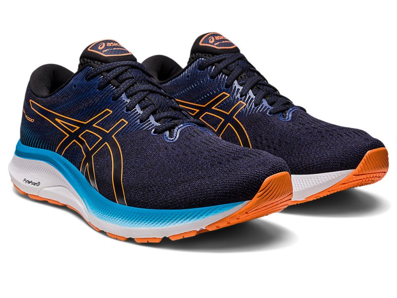 Asics Gt-4000 3 (2E) Tenisiće Muške Crne Narančaste | RS1179-760