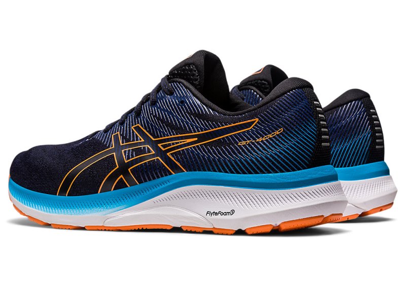 Asics Gt-4000 3 (2E) Tenisiće Muške Crne Narančaste | RS1179-760