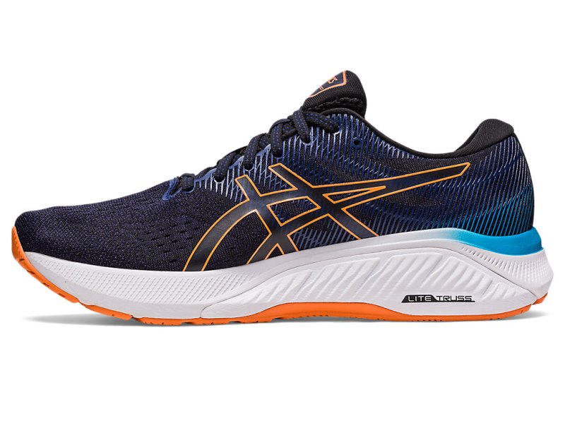 Asics Gt-4000 3 (2E) Tenisiće Muške Crne Narančaste | RS1179-760