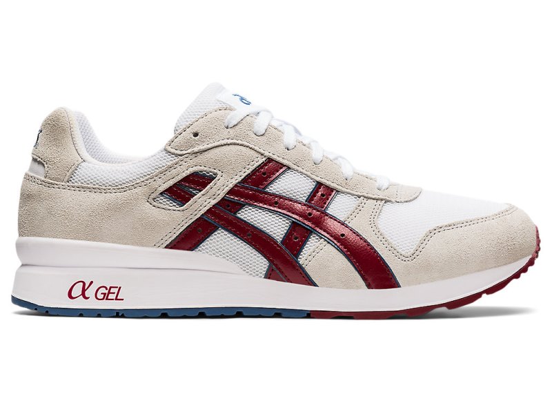 Asics Gt-II Patike Muške Sive Tamno Crvene | RS9801-643