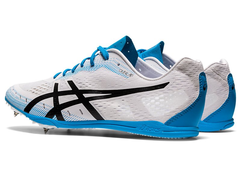 Asics Gun Lap 2 Track & Field Patike Ženske Bijele Crne | RS5360-521