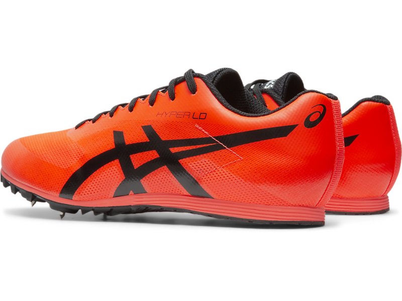 Asics Hyper LD 6 Track & Field Patike Muške Narančaste Crvene Crne | RS0449-404